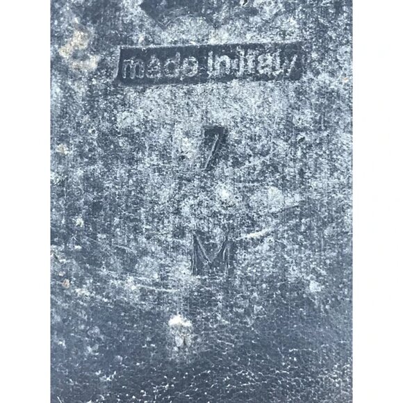 Calvin Klein Women Black Suede Pointed Toe Slip On Cone Pump Heels Size 7 M - Picture 9 of 9